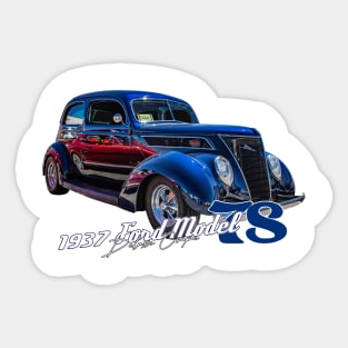 1937 Ford Model 78 Deluxe Coupe Sticker